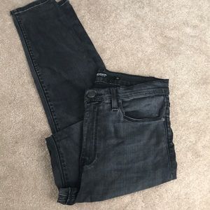 Hudson Black high-waisted Skinny Jeans Size 26